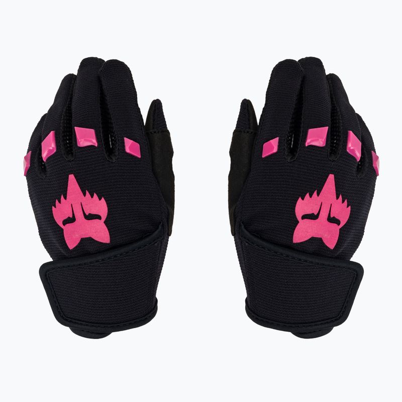 Mănuși de ciclism pentru copii Fox Racing Kids Dirtpaw Jr black/pink 2