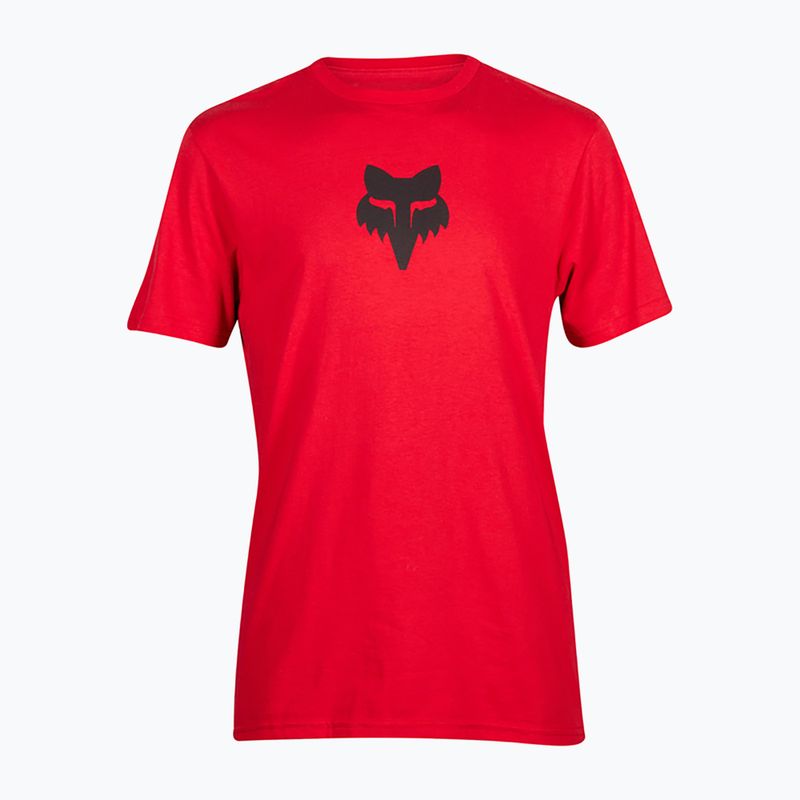 Bărbați Fox Racing Fox Head flacără tricou roșu flacără roșu 3