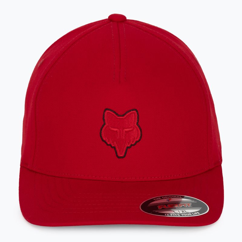 Șapcă Fox Racing Fox Head Flexfit flame red 2