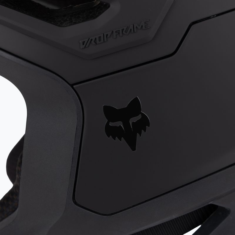 Cască de bicicletă Fox Racing Dropframe Pro matte black 7