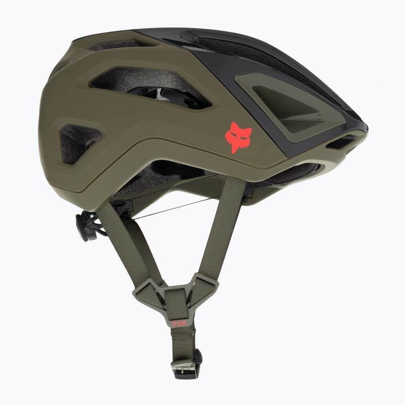 Cască de bicicletă Fox Racing Crossframe Pro Ashr verde oliv 4