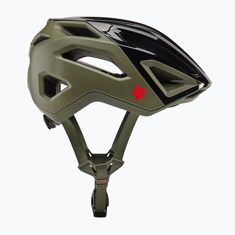 Cască de bicicletă Fox Racing Crossframe Pro Ashr verde oliv 7
