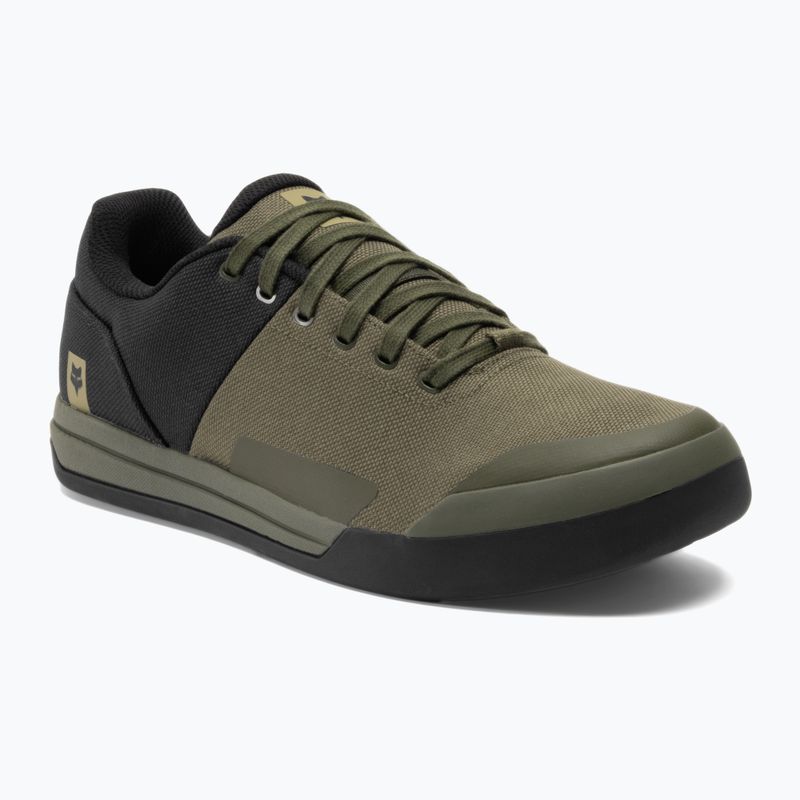 Bărbați MTB pantofi de ciclism Fox Racing Union Canvas verde oliv