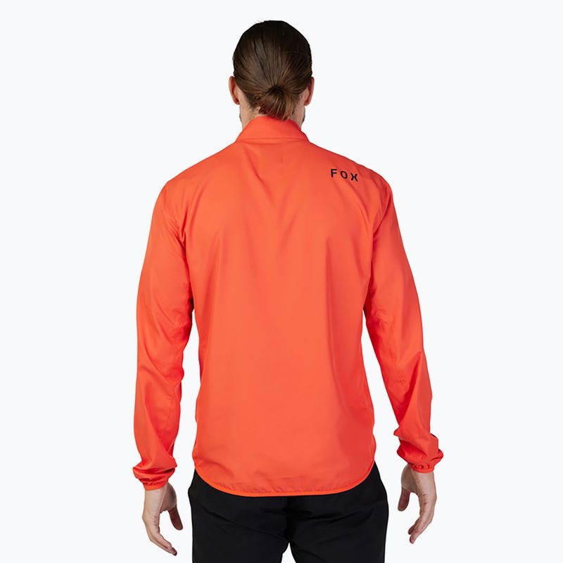 Geacă de ciclism pentru bărbați Fox Racing Ranger Wind orange flame 2