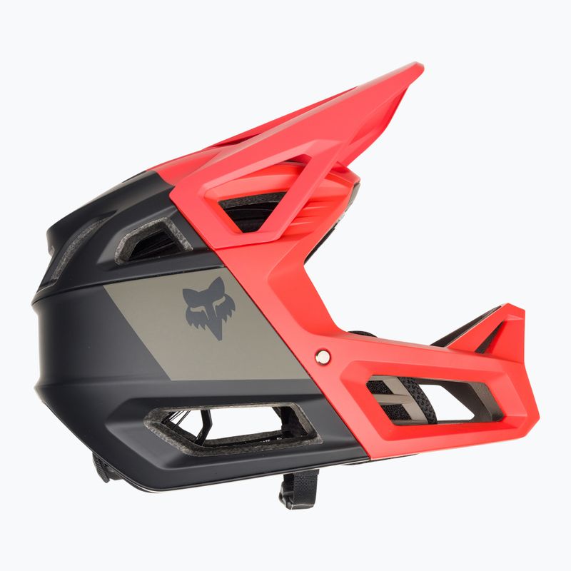 Cască de bicicletă Fox Racing Proframe RS Nuf Orange flame 4