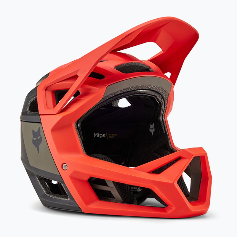 Cască de bicicletă Fox Racing Proframe RS Nuf Orange flame 6