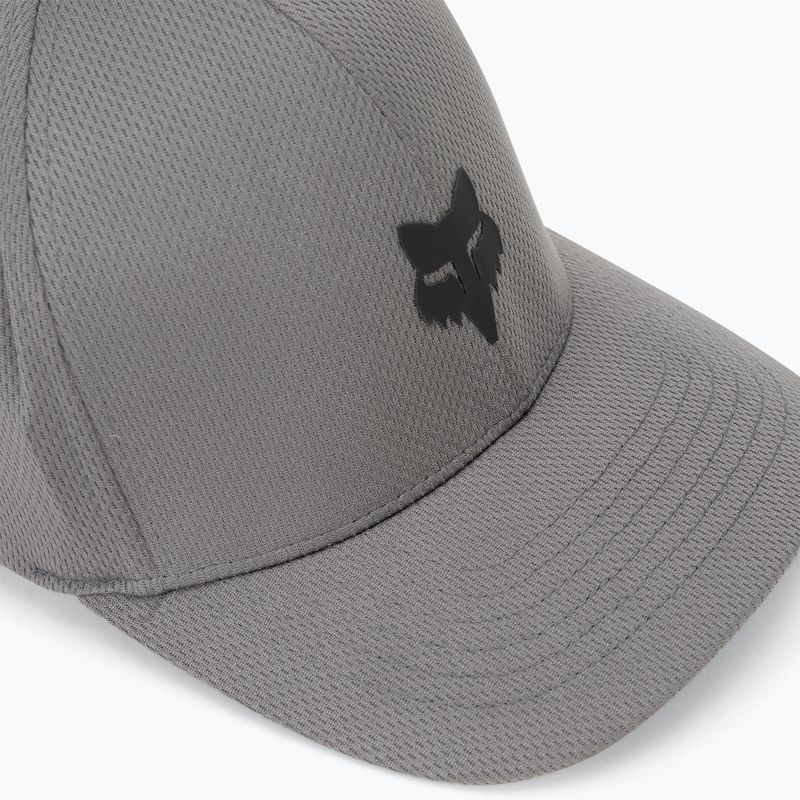 Șapcă pentru bărbați Fox Racing Fox Head Tech Flexfit Hat steel grey