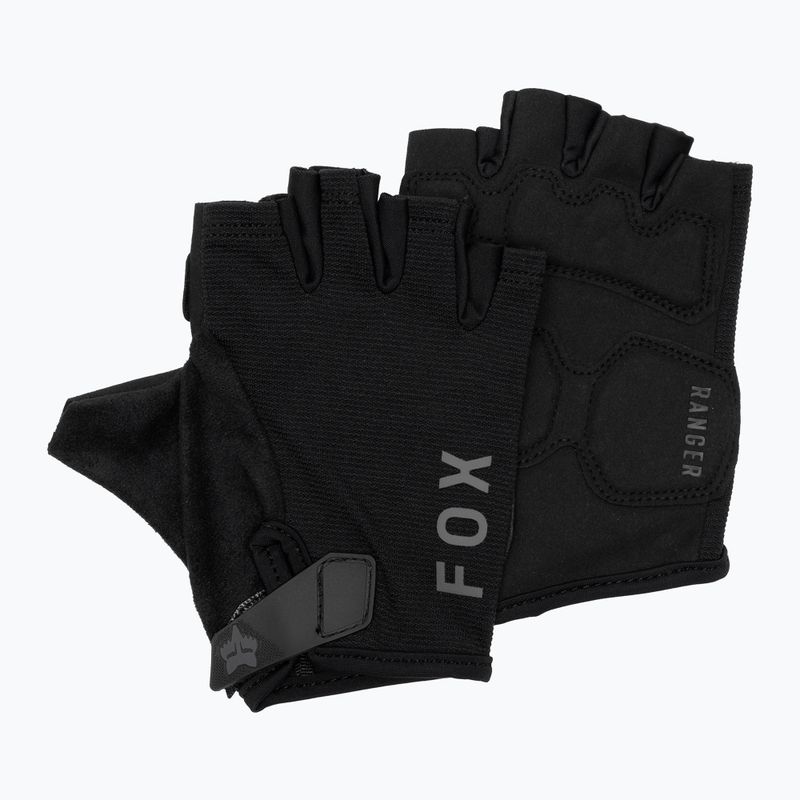 Mănuși de ciclism pentru bărbați Fox Racing Ranger Gel Short negru