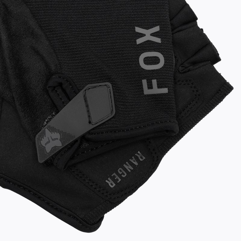 Mănuși de ciclism pentru bărbați Fox Racing Ranger Gel Short negru