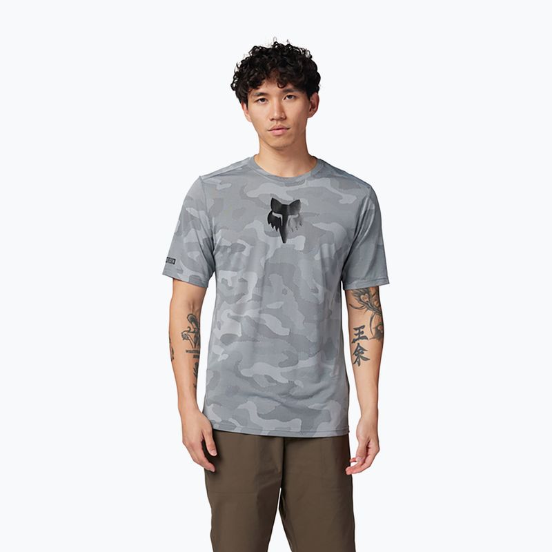 Tricou de ciclism pentru bărbaț Fox Racing Ranger Tru Dri cloud grey