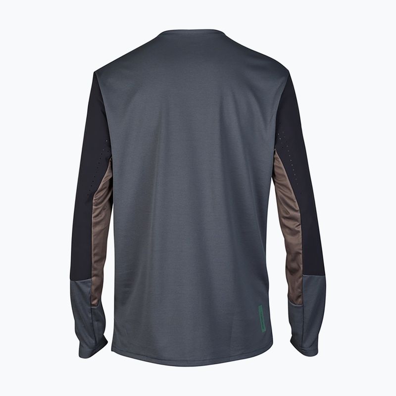 Longsleeve de ciclism pentru bărbați Fox Racing Defend graphite 4