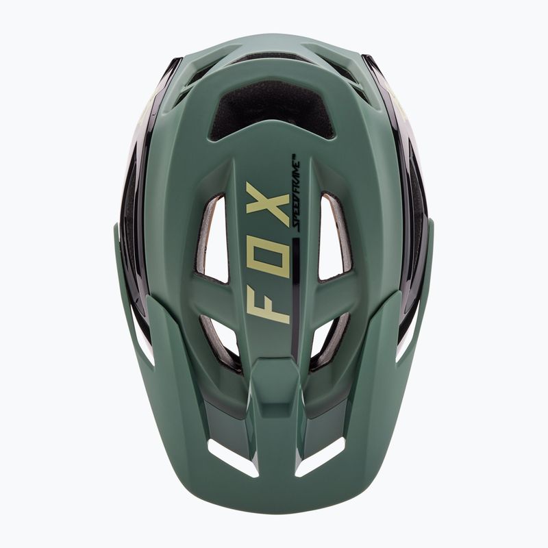 Cască de bicicletă Fox Racing Speedframe Pro Blocked hunter green 4