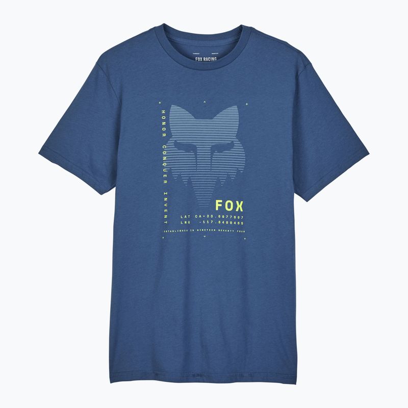 Tricou de ciclism pentru bărbați Fox Racing Dispute Prem indigo