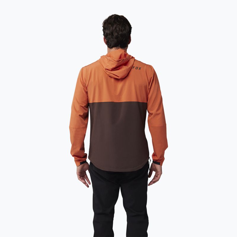 Geacă de ciclism pentru bărbați Fox Racing Ranger Wind Pullover atomic orange 2