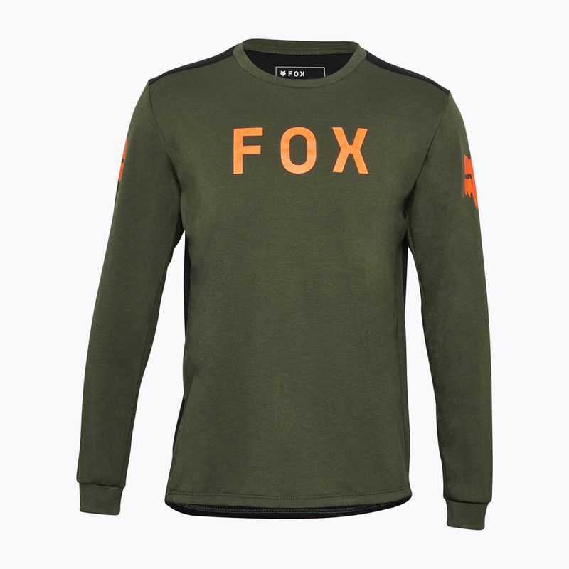 Longsleeve de ciclism pentru copii Fox Racing Ranger Aviation Jr dark sage