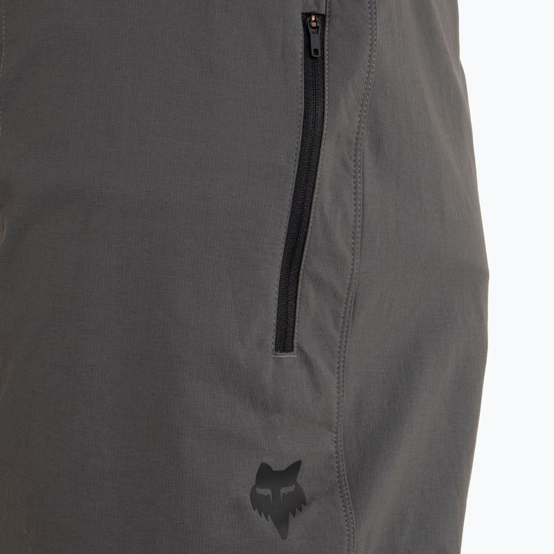 Pantaloni de ciclism pentru bărbați Fox Racing Ranger dark shadow 3