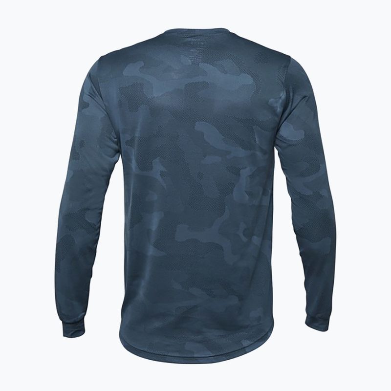 Bărbați ciclism longsleeve Fox Racing Ranger Tru Dri albastru închis de epocă 2
