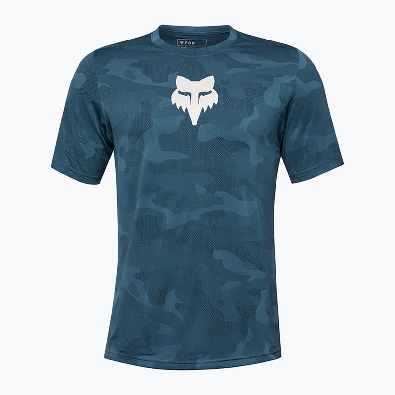 Bărbați Fox Racing Ranger Tru Dri întuneric vintage ciclism tricou