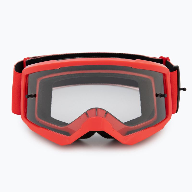 Ochelari de ciclism pentru copii Fox Racing Main Core Jr fluorescent red/clear 2