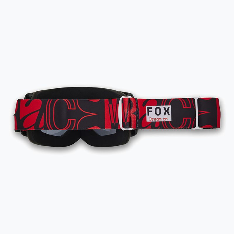 Ochelari de ciclism Fox Racing Main Race Spec fluorescent red/smoke 2