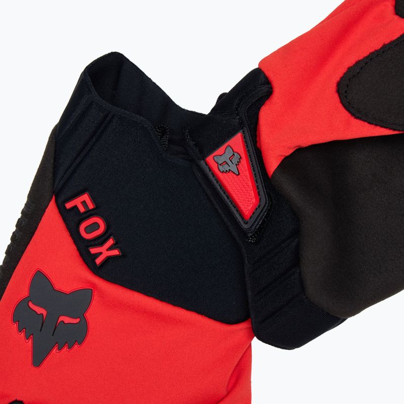 Mănuși de ciclism pentru bărbați  Fox Racing Defend Wind Offroad fluorescent red 6