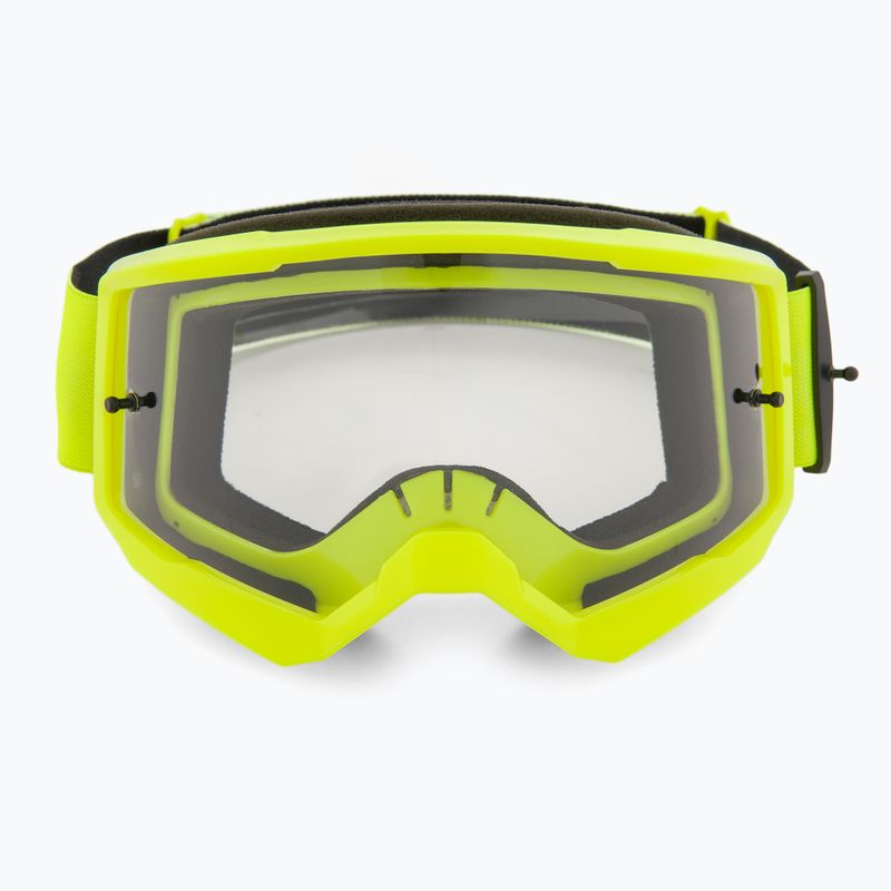 Ochelari de ciclism Fox Racing Main Core fluorescent yellow/clear 2