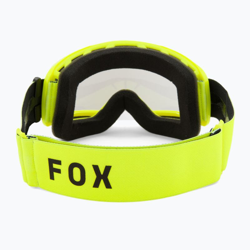 Ochelari de ciclism Fox Racing Main Core fluorescent yellow/clear 3