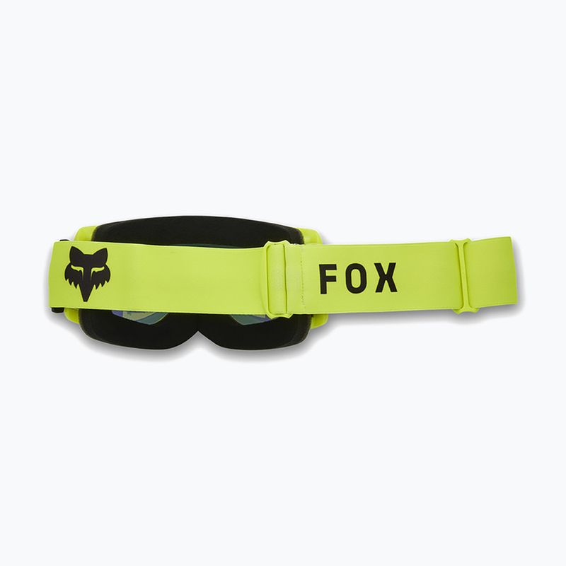 Ochelari de ciclism Fox Racing Main Core Spark fluorescent yellow/fluorescent yellow spark 2