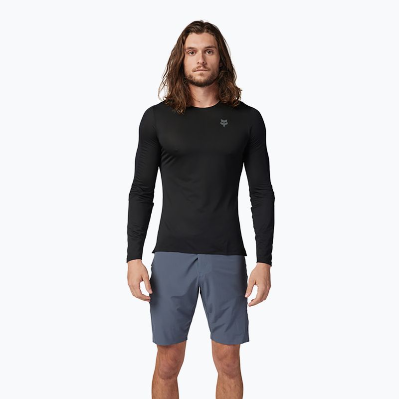 Longsleeve de ciclism pentru bărbați Fox Racing Flexair Ascent black