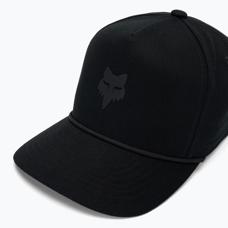 Șapcă pentru bărbați Fox Racing Fox Head Rope Hat black/black 3