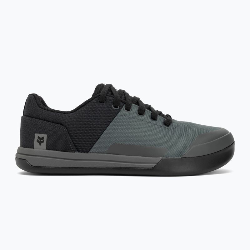 Încălțăminte de ciclism de platformă pentru bărbați Fox Racing Union Canvas dark shadow grey 2