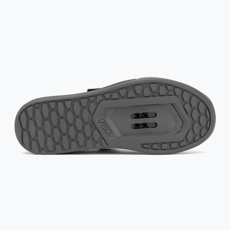 Încălțăminte de ciclism MTB pentru bărbați Fox Racing Union dark shadow grey 4