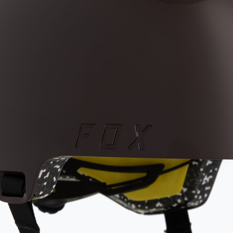 Fox Racing Flight Pro Solid cacao casca de bicicleta 6
