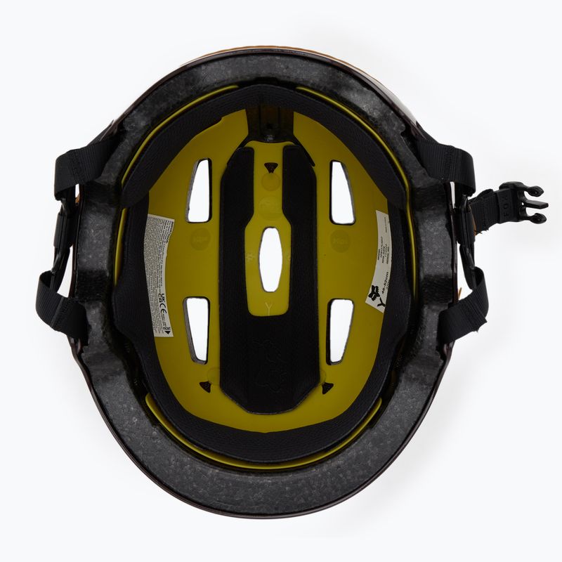 Fox Racing Flight Pro Solid cacao casca de bicicleta 6