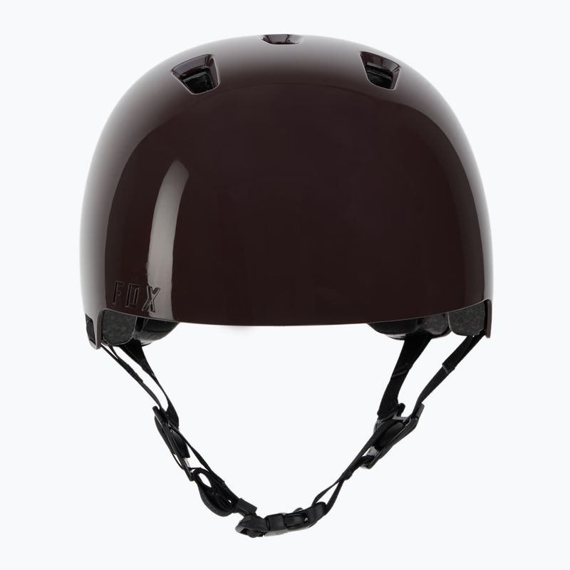Cască de bicicletă Fox Racing Flight Solid Jr cocoa 2