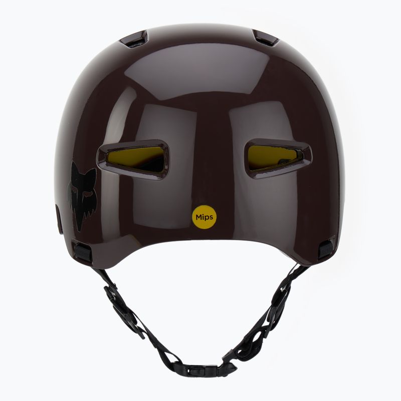 Cască de bicicletă Fox Racing Flight Solid Jr cocoa 3