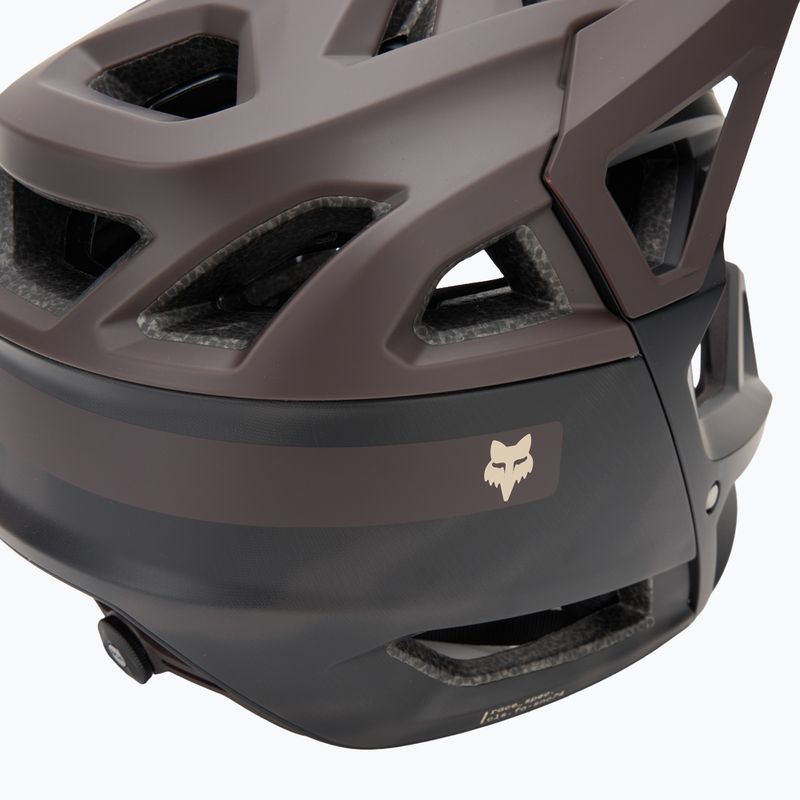 Cască de bicicletă Fox Racing Proframe RS Taunt CE cocoa 7
