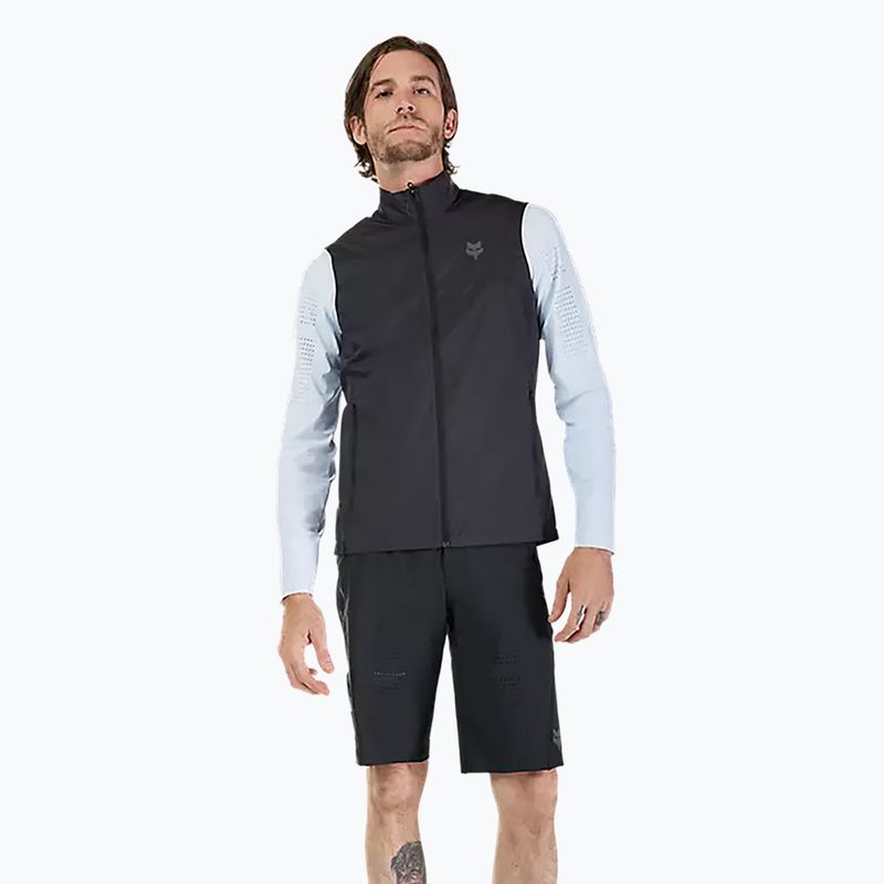 Vestă de ciclism pentru bărbați Fox Racing Ranger Wind black