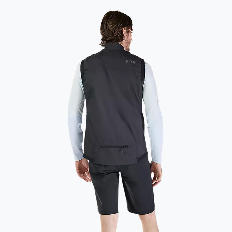 Vestă de ciclism pentru bărbați Fox Racing Ranger Wind black 2