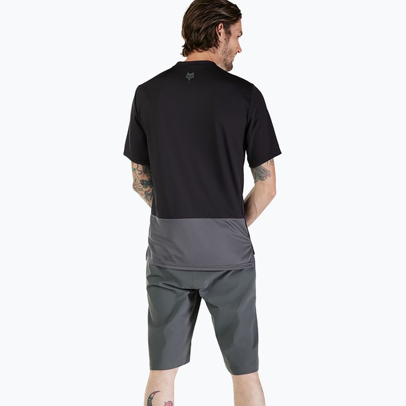 Tricou de ciclism pentru bărbați Fox Racing Ranger Wordmark black 2