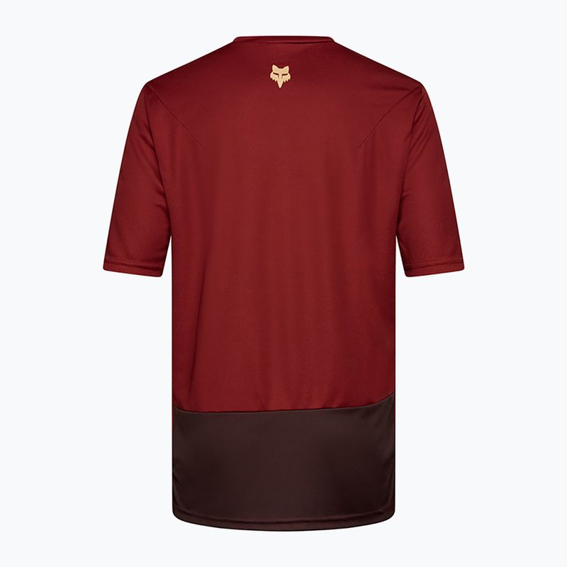 Tricou de ciclism pentru bărbați Fox Racing Ranger Wordmark rust brown 6