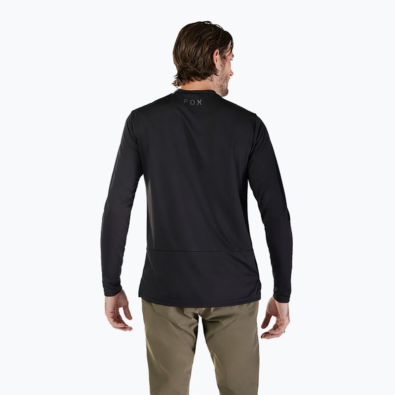 Longsleeve de ciclism pentru bărbați Fox Racing Ranger Fox Head black 2