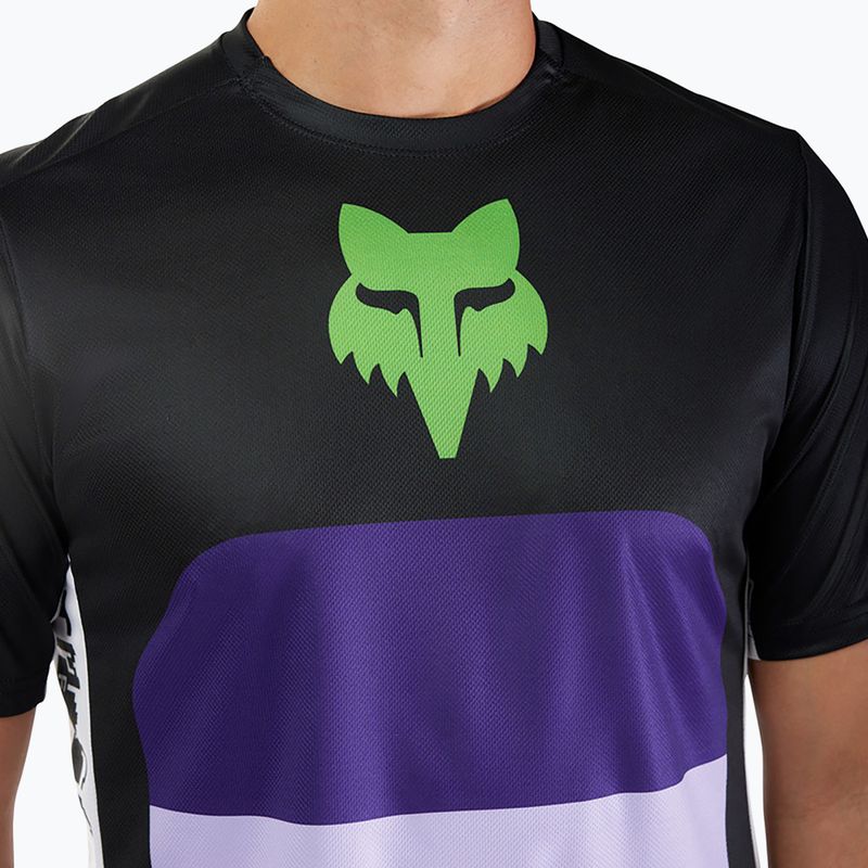 Tricou de ciclism pentru bărbați Fox Racing Ranger Grid black 3