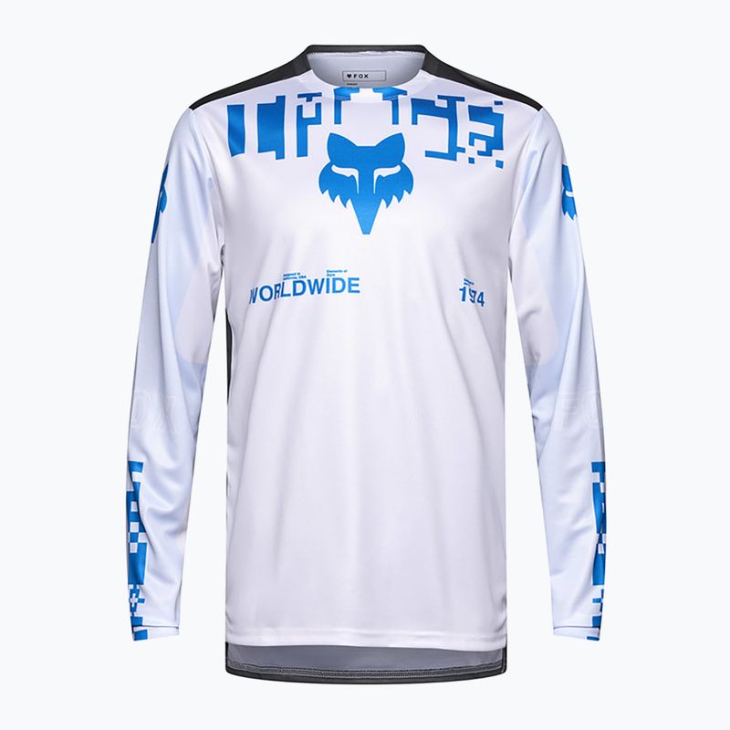 Longsleeve de ciclism pentru bărbați Fox Racing Ranger Digi Image white 9