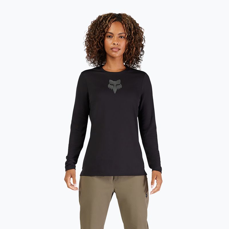 Longsleeve de ciclism pentru femei Fox Racing Ranger Fox Head W black