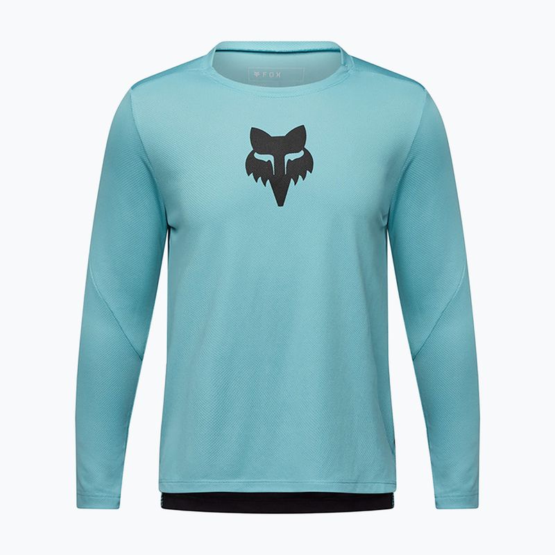 Longsleeve de ciclism pentru copii Fox Racing Ranger Fox Head Jr vintage wash blue