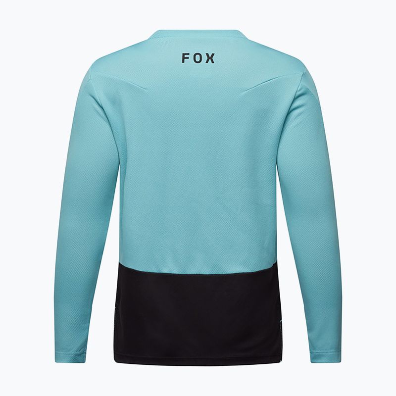Longsleeve de ciclism pentru copii Fox Racing Ranger Fox Head Jr vintage wash blue 2
