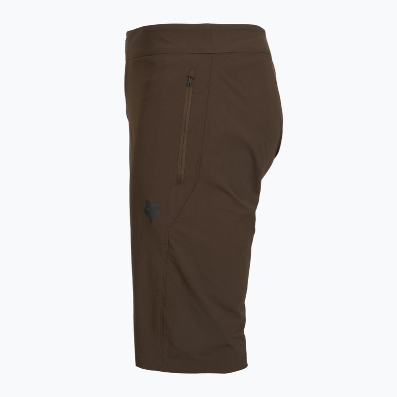Pantaloni scurți de ciclism pentru bărbați Fox Racing Ranger Liner cocoa 3