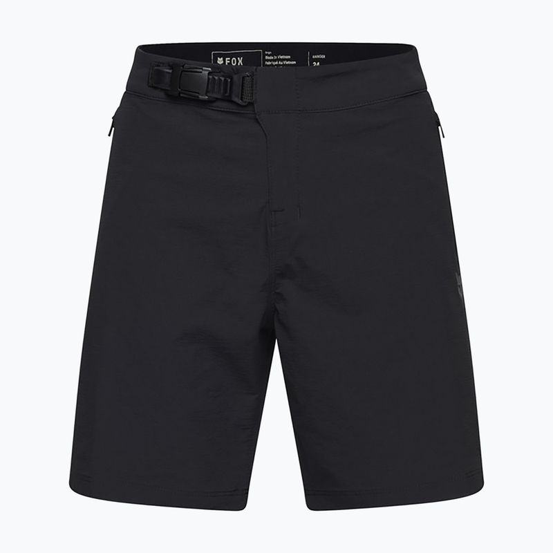 Pantaloni scurți de ciclism pentru copii Fox Racing Ranger Liner Jr black