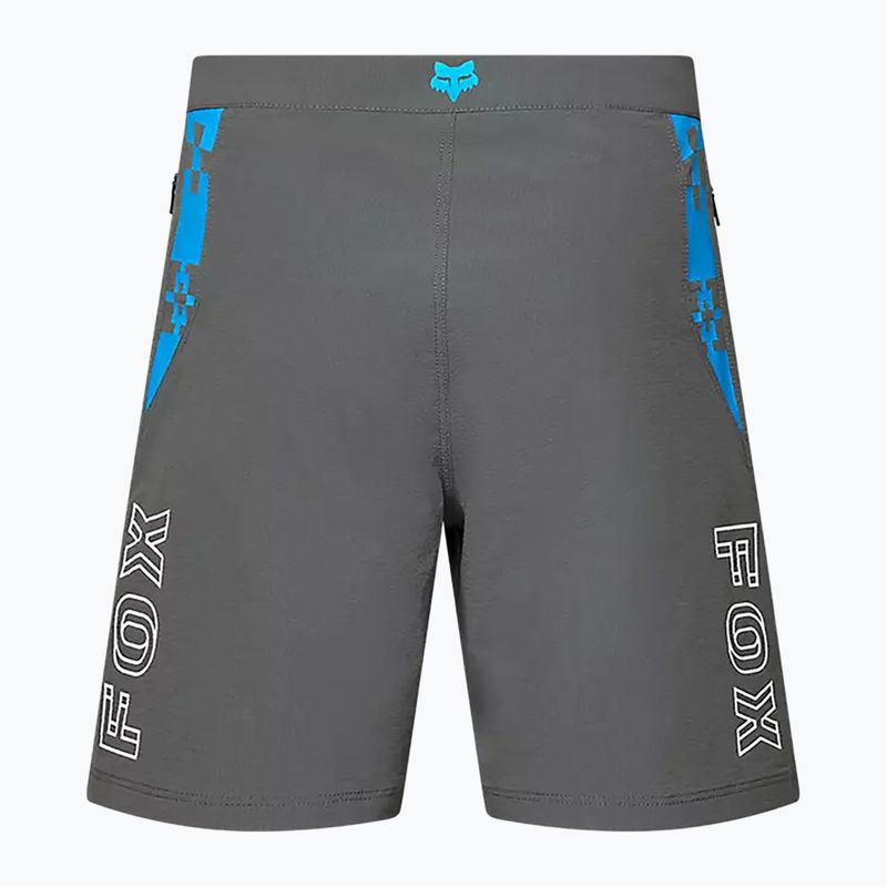 Pantaloni scurți de ciclism pentru copii Fox Racing Ranger Digi Image Jr dark shadow 2